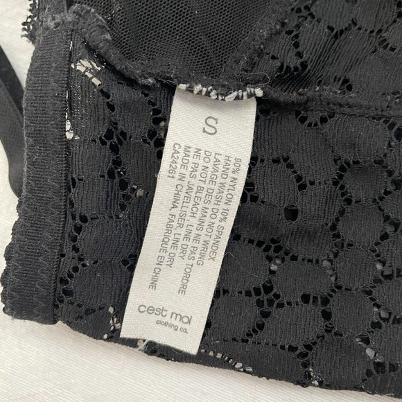 C'est Moi Bralette with Lace detail, Strap Detail - Picture 4 of 4